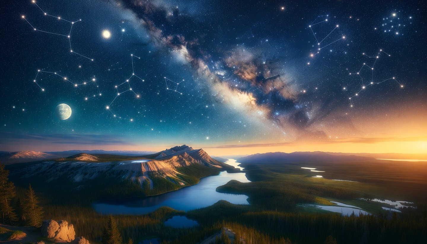 natural wonders at night