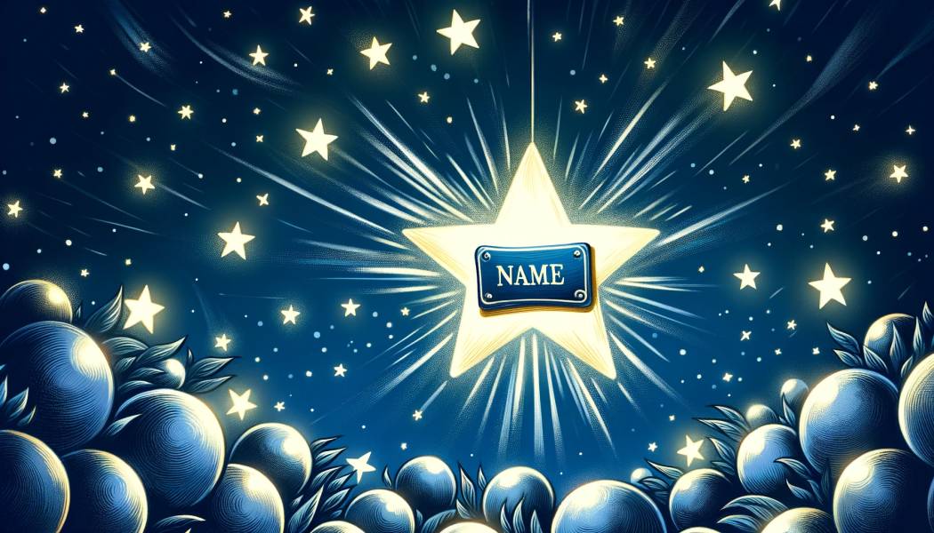 new year star naming celebration