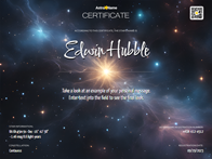 custom star naming certificate